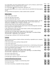 Home Fire Inspection Checklist Form - Louisville, Kentucky, Page 3