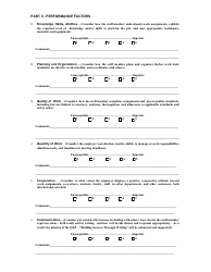 Annual Staff Performance Evaluation Form - Athens State University - Alabama, Page 2