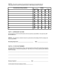 Annual Staff Performance Evaluation Form - Athens State University - Alabama, Page 4