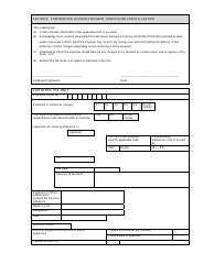 Housing Allowance Application Form for Tenants, Page 3