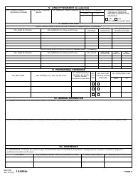 VA Form 10-2850c Application for Associated Health Occupations, Page 2