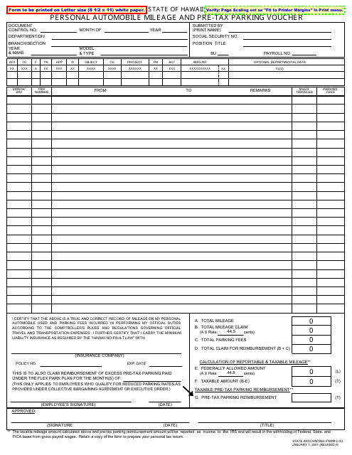 Form C-33 Printable Pdf