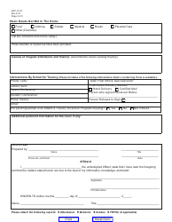 Form AOC-JV-41 Affidavit and Truancy Evaluation Form - Kentucky, Page 2