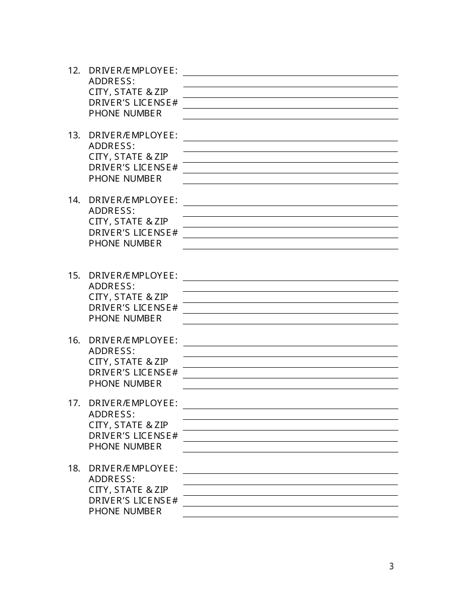 Tow Company Owner and Drivers / Employees List - Louisiana, Page 3