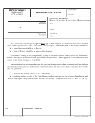 Form 5F-P-183 Uncontested Divorce Without Children (Instructions and Forms) - Hawaii, Page 11