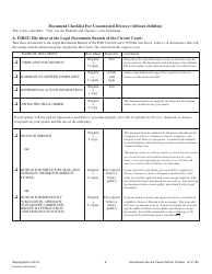 Form 5F-P-183 Uncontested Divorce Without Children (Instructions and Forms) - Hawaii, Page 5