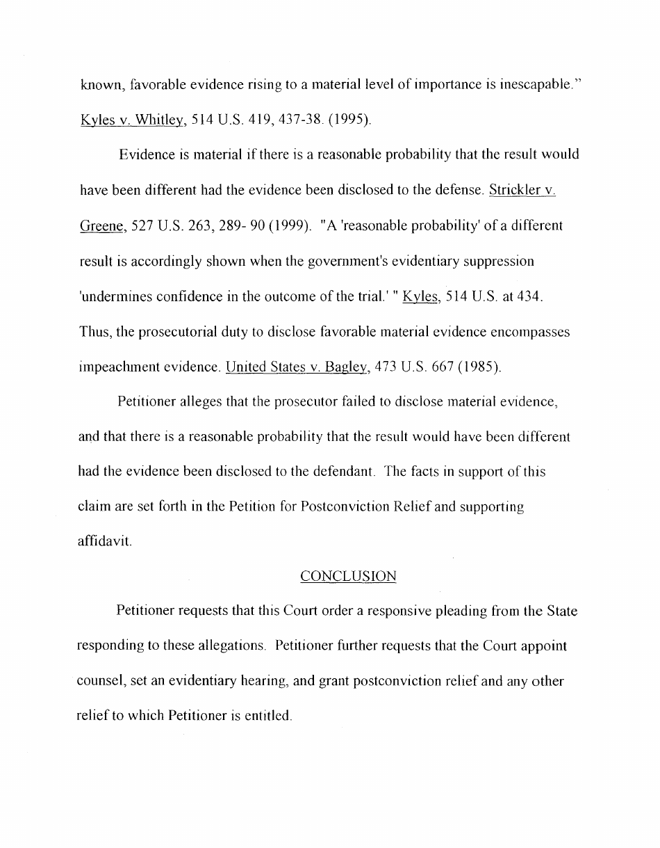 Petition for Postconviction Relief - Montana, Page 14
