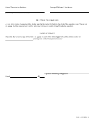 Form 8-B Unemployment Compensation Notice of Appeal to Missouri Court of Appeals - Missouri, Page 2