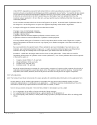 Form MO780-1516 (D) Application for Discharge Permit - Primary Industries - Missouri, Page 14