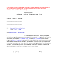 Ocm Letter to Applicant - Applicant Is Not Landowner - Louisiana, Page 4