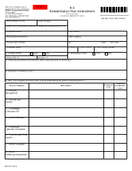 Form MN RP01 (R-3) Rehabilitation Plan Amendment - Minnesota