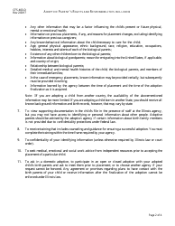 Form CFS403-D Adoptive Parents&#039; Rights and Responsibilities in Illinois - Illinois, Page 2