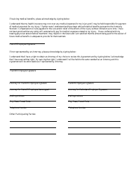 Form 110 Injury - Agreement as to Compensation - Kentucky, Page 5