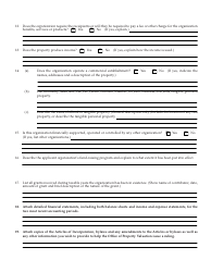 Form 62A023 Application for Exemption From Property Taxation - Kentucky, Page 3