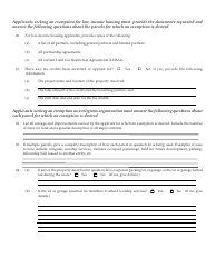 Form 62A023 Application for Exemption From Property Taxation - Kentucky, Page 4