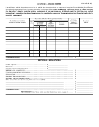 Form 92A205 Kentucky Inheritance Tax Return - Short Form - Kentucky, Page 2