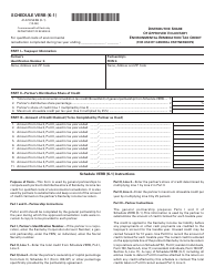 Document preview: Form 41A720VERB (K-1) Schedule VERB (K-1) Distributive Share of Approved Voluntary Environmental Remediation Tax Credit - Kentucky