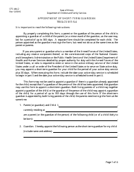 Document preview: Form CFS444-2 Appointment of Short-Term Guardian - Illinois