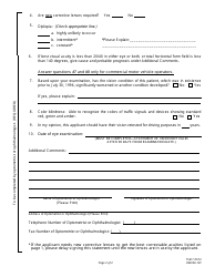 Form DMV06-18 Statement of Vision - Nebraska, Page 2
