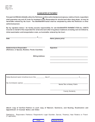 Form AOC-700A Verified Petition for 60/360 Day Involuntary Treatment (Alcohol/Drug Abuse) - Kentucky, Page 3