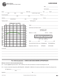 Document preview: Form IOCI15-383 Audiogram - Illinois