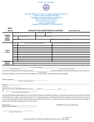 Amending / Correcting a Birth or Death Certificate - Nevada, Page 3
