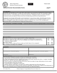 Form ISP6-002 Medical Forensic Documentation Forms - Illinois, Page 8