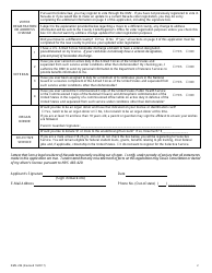 Form DMV-204 Application for Nevada Driver&#039;s License by Mail - Nevada, Page 2