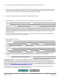 Form w-sw4-21 Demolition/Renovation Notification - Asbestos Program - Minnesota, Page 2
