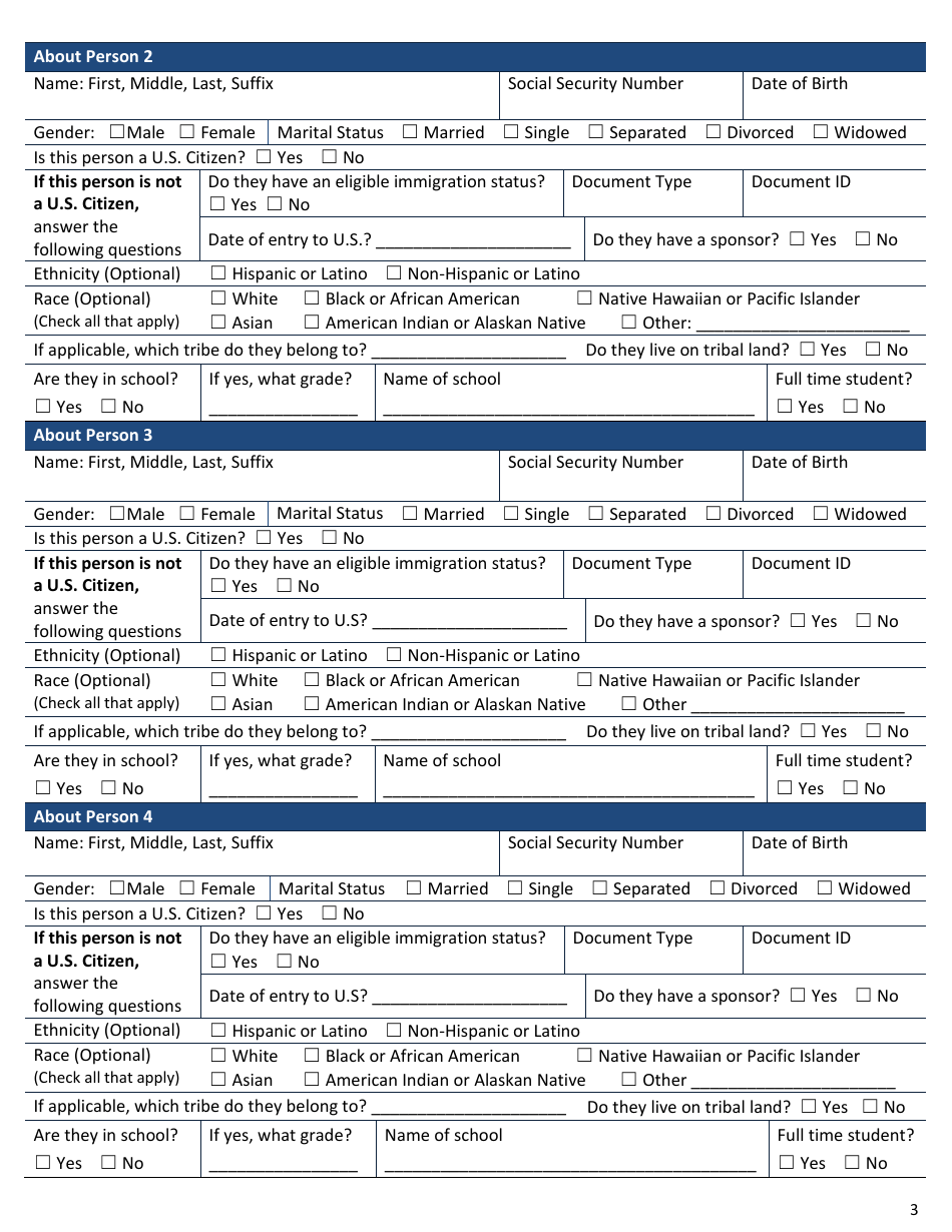 Form APP01 Application for Benefits - Maine, Page 5