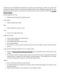 Form ISP9-089 Officer Non-fatal Shooting Incident Form - Illinois Uniform Crime Reporting Program - Illinois, Page 3