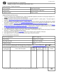 Document preview: Form TP-21834 Request to Sublet Form (Standard Specification 1801) - Minnesota