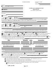 Document preview: Form PA-001 Complaint for Protection From Abuse - Maine