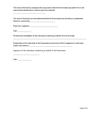 Electronic Monitoring Notification and Consent Form - Illinois, Page 8