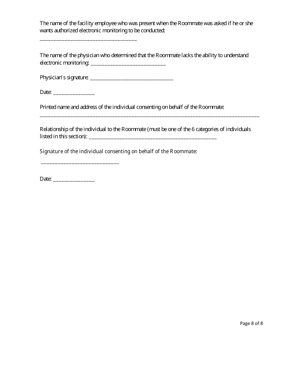 Illinois Electronic Monitoring Notification and Consent Form - Fill Out ...