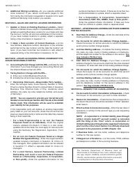 Instructions for Form 10A104 Update or Cancellation of Kentucky Tax Account(S) - Kentucky, Page 2