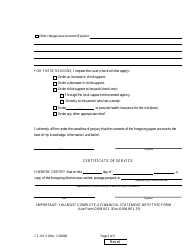 Form CC-DR6 Motion to Modify Child Support - Maryland, Page 2