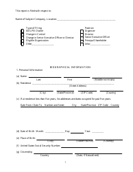 Biographical Information and Financial Report - Georgia (United States), Page 2