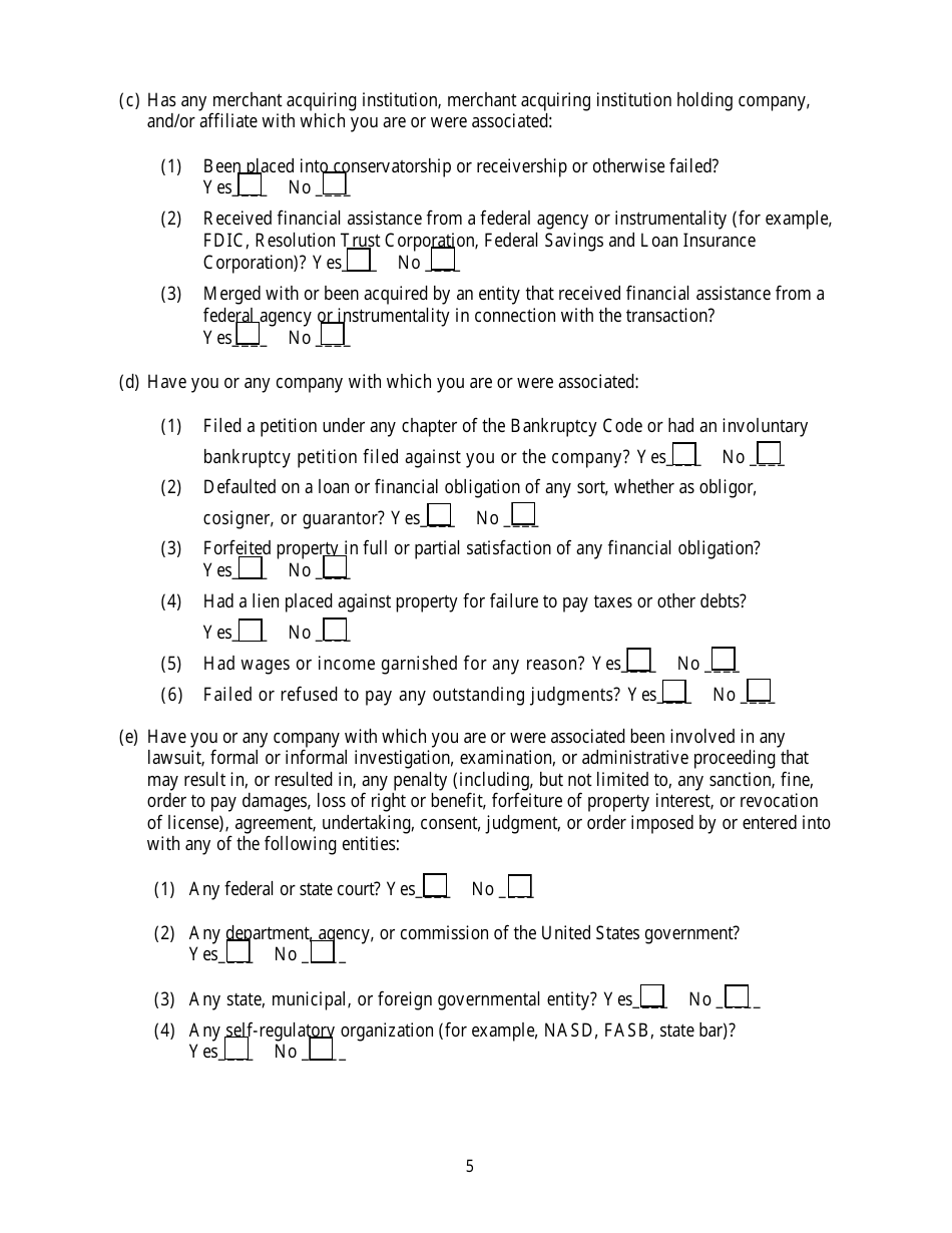 Biographical Information and Financial Report - Georgia (United States), Page 6