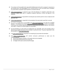 Written Procurement Procedures Checklist for the Child and Adult Care Food Program (CACFP) and/or Summer Food Service Program (Sfsp) - Georgia (United States), Page 10