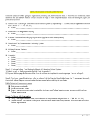 Written Procurement Procedures Checklist for the Child and Adult Care Food Program (CACFP) and/or Summer Food Service Program (Sfsp) - Georgia (United States), Page 2