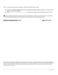 Written Procurement Procedures Checklist for the Child and Adult Care Food Program (CACFP) and/or Summer Food Service Program (Sfsp) - Georgia (United States), Page 4
