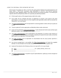 Written Procurement Procedures Checklist for the Child and Adult Care Food Program (CACFP) and/or Summer Food Service Program (Sfsp) - Georgia (United States), Page 6