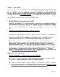 Written Procurement Procedures Checklist for the Child and Adult Care Food Program (CACFP) and/or Summer Food Service Program (Sfsp) - Georgia (United States), Page 7