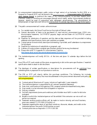 Written Procurement Procedures Checklist for the Child and Adult Care Food Program (CACFP) and/or Summer Food Service Program (Sfsp) - Georgia (United States), Page 8