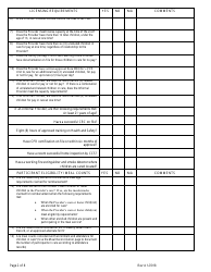 Monitoring Review Form for Family Child Care Learning Home (Day Care Home) Provider - Child and Adult Care Food Program - Georgia (United States), Page 2