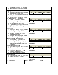 Jpps Field Training Officer Daily Progress Report Form - Georgia (United States), Page 2