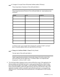 Form GAVFL002 Application to Amend a State Franchise - Georgia (United States), Page 2
