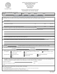 Document preview: Form TMAPPL Application for Registration Trademark or Service Mark - Georgia (United States)