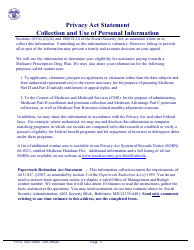 Form SSA-1021 Appeal of Determination for Extra Help With Medicare Prescription Drug Plan Costs, Page 4